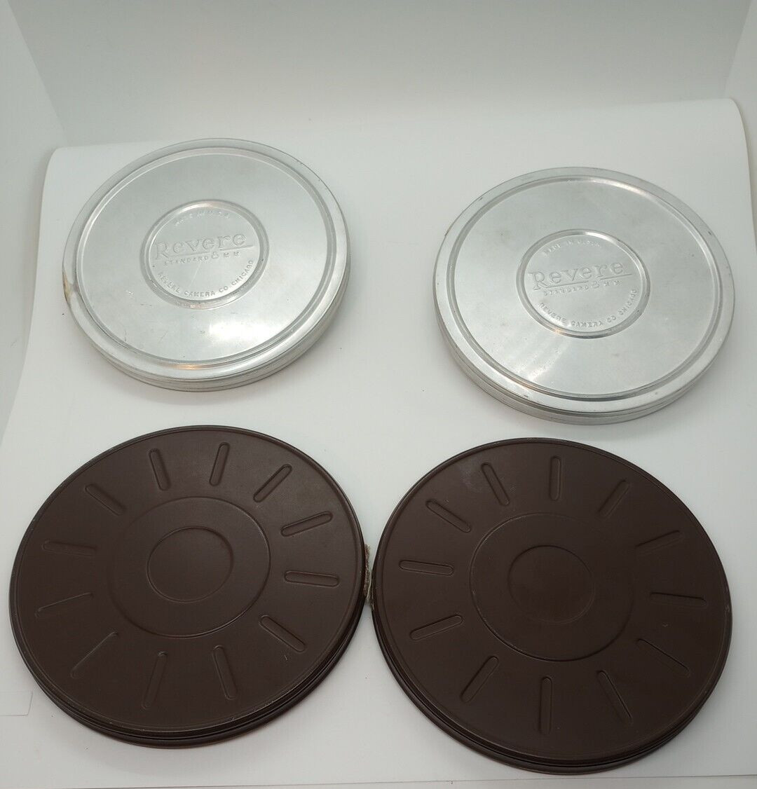 Brumberger Carrying Case 8mm Great Condition with 12 Reels In Canisters No film