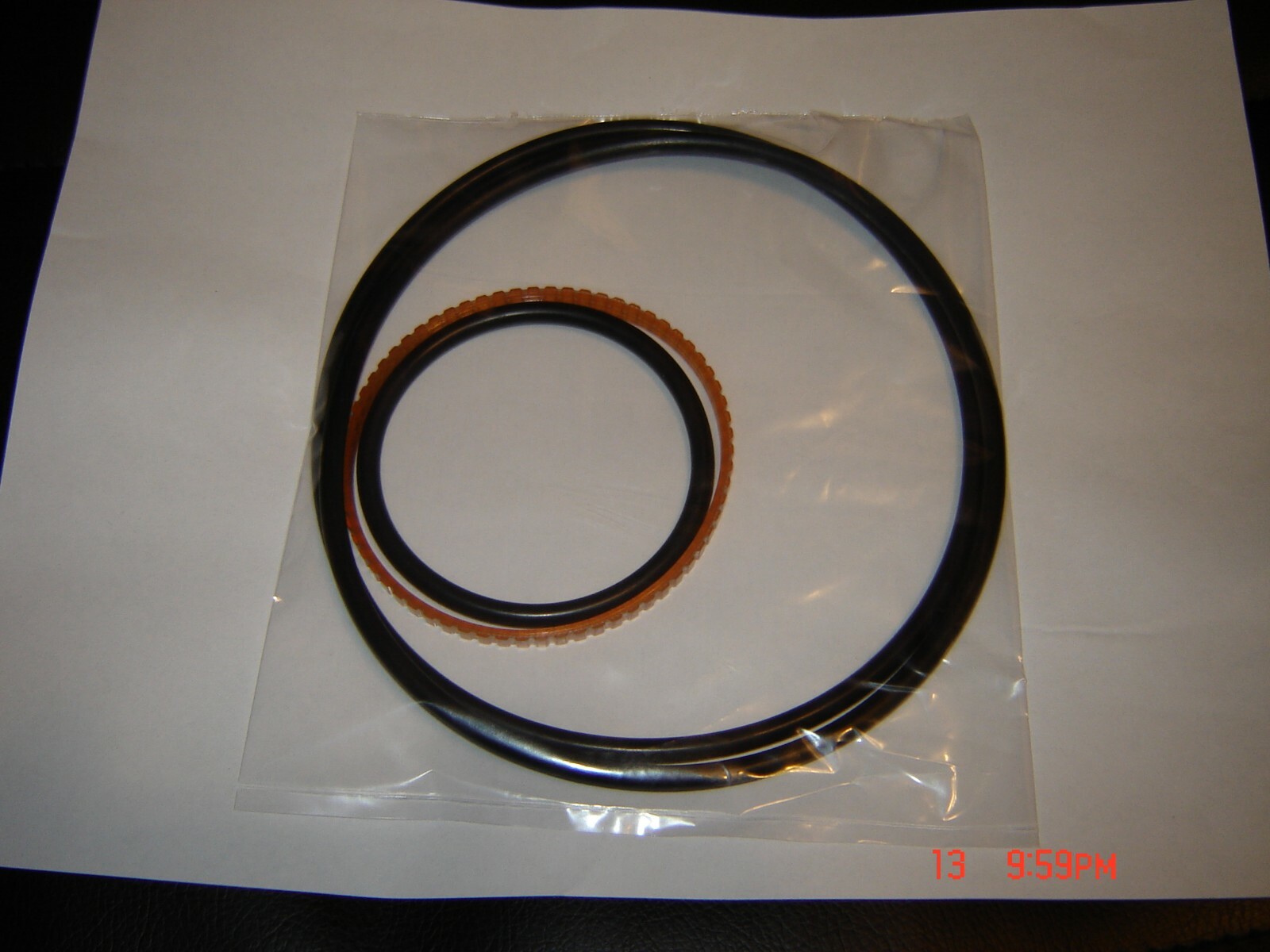 EIKI 16mm Projector Belts For EIKi EX-3000N Projectors, 4 Belt Kit.