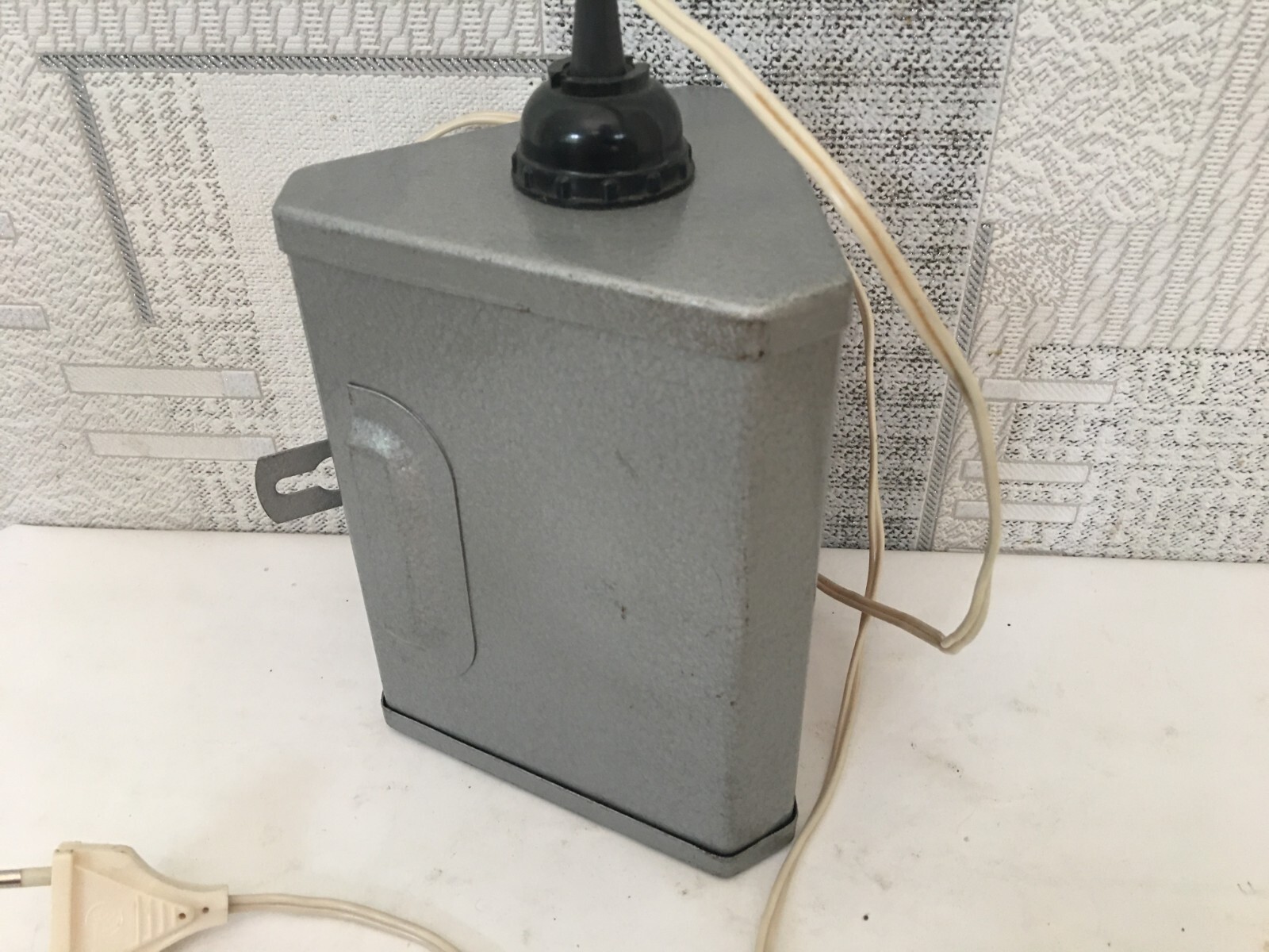 Vintage Soviet red lantern of the USSR for photo printing 1975-1980s
