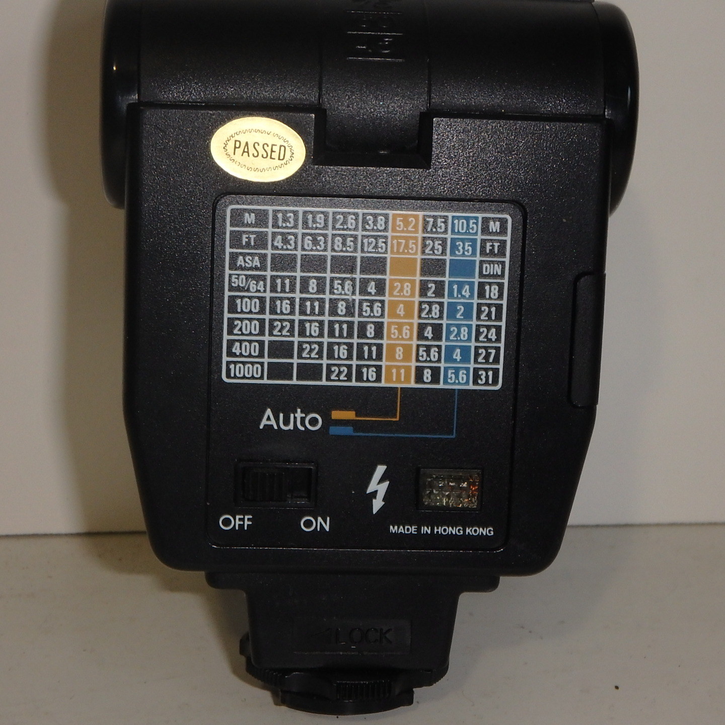 Quantaray QB-350A Universal Shoe Mount Flash For Parts