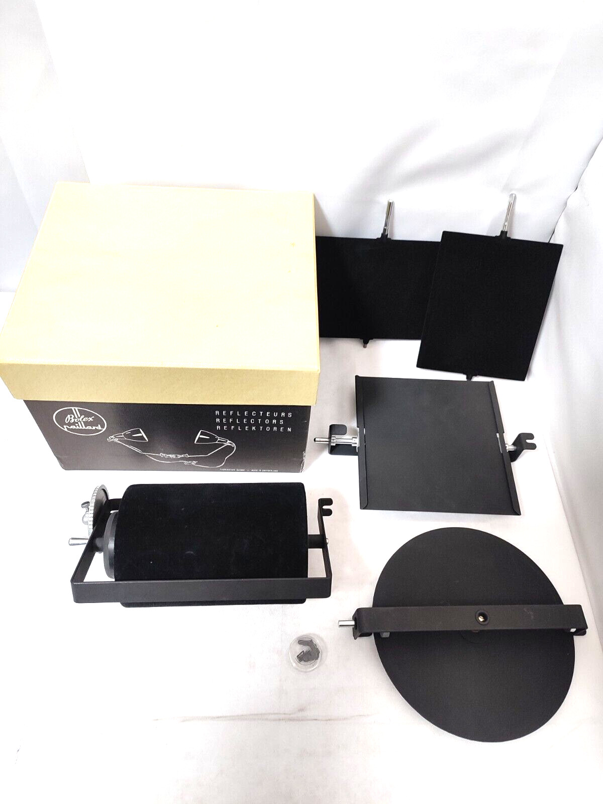 Only Parts Bolex Paillard 8mm Cine Film Titling Kit AND Lighting & Accessory Kit