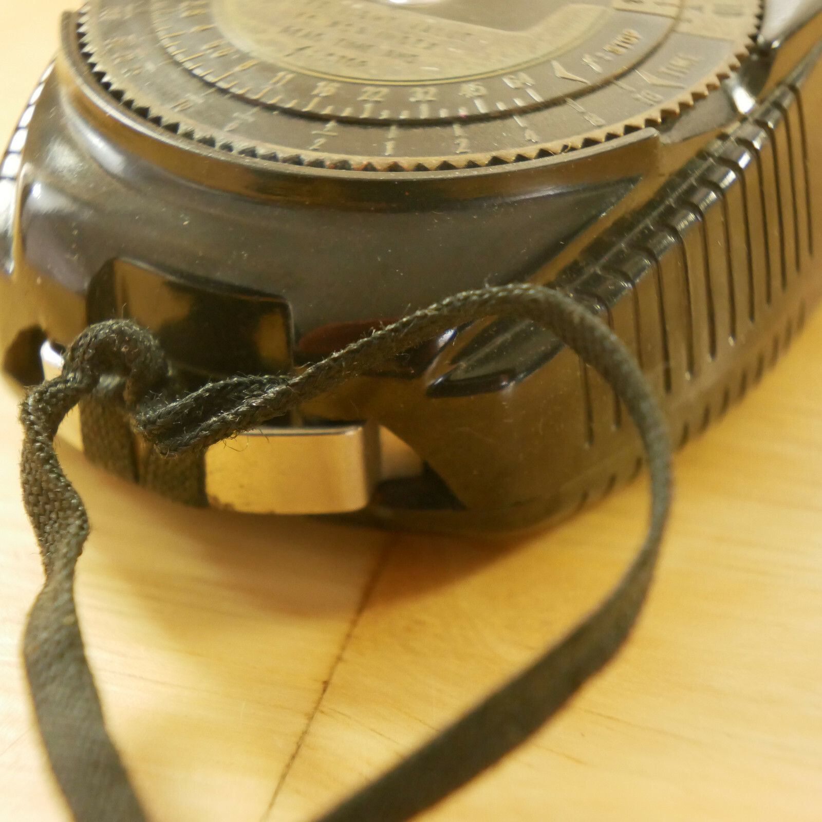 VTG Tower Light Value Reader for 35mm Black Leather Case SOLD AS IS For Parts