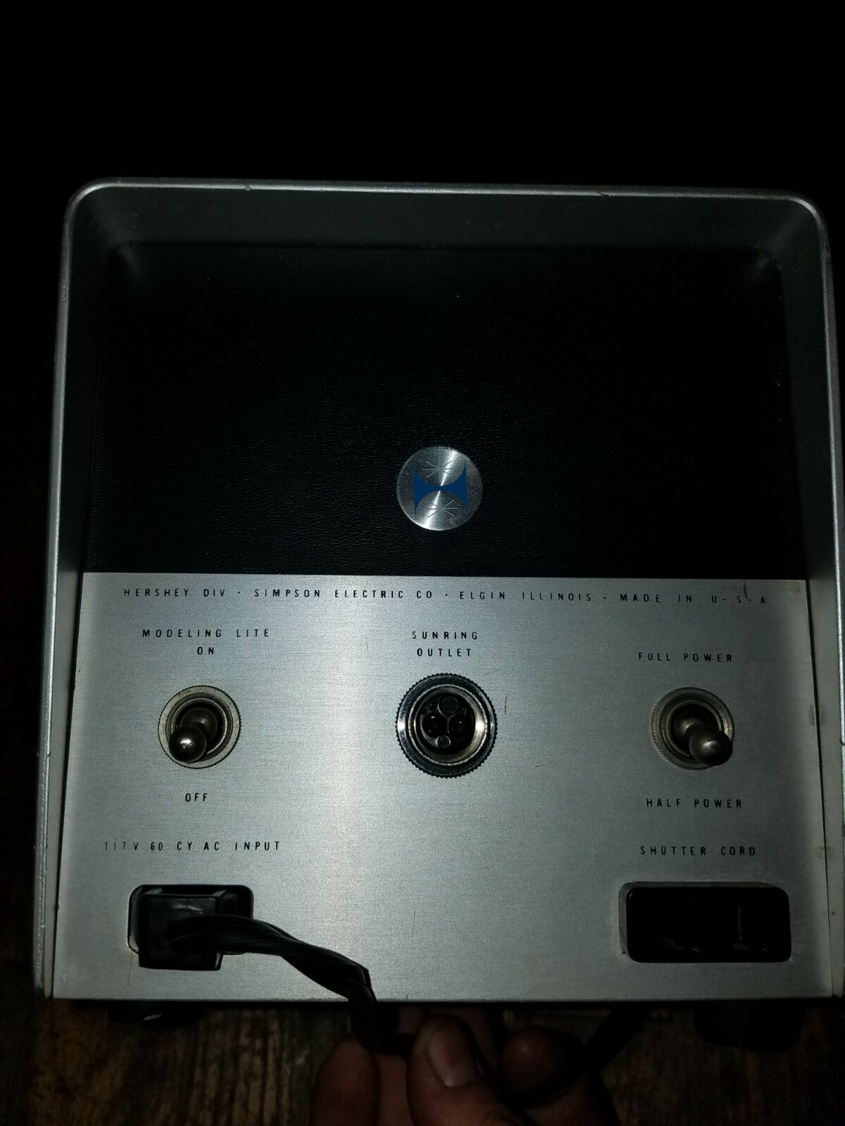 Hershey Pro-Lite 1500 Pro Flash unit studio ring light modeling power supply US