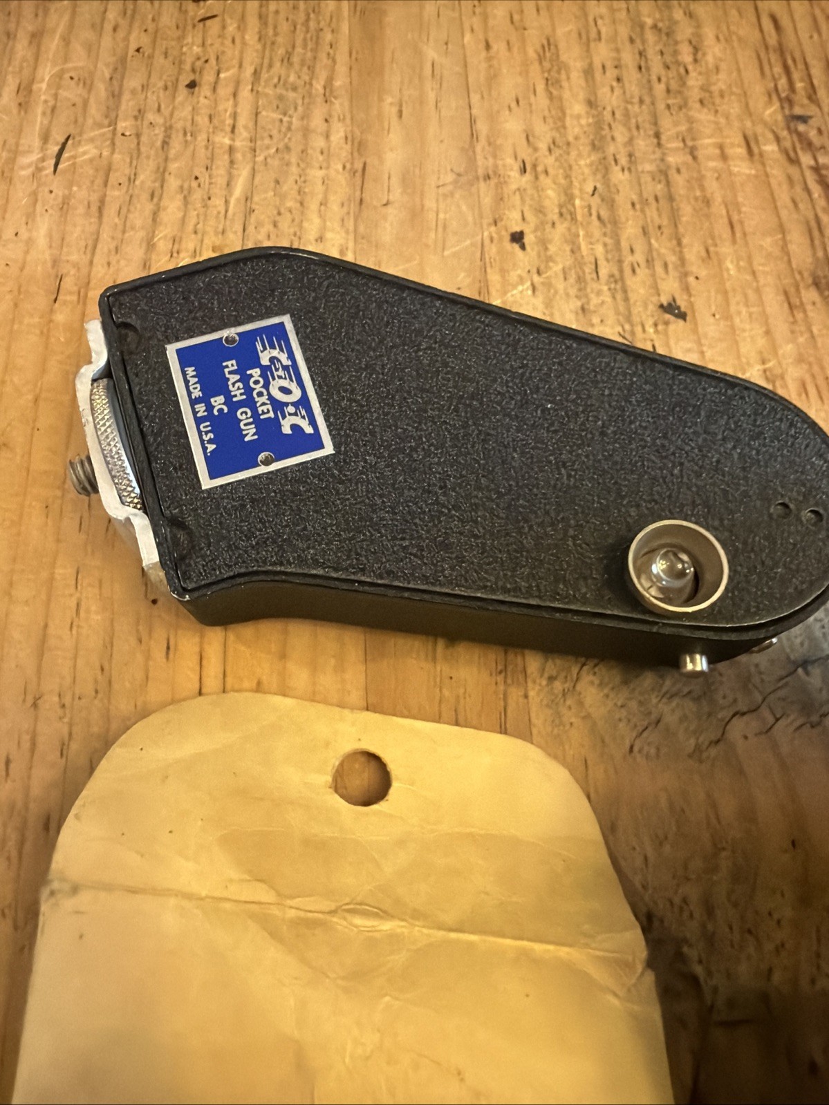 COC BC Pocket Flash Gun, Black – Vintage Wiring Flash Casing See Pics