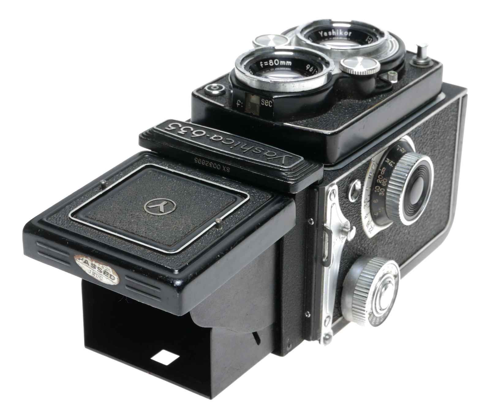 Yashica 635 Dual Format 120 35mm TLR Camera 1:3.5 F=80mm