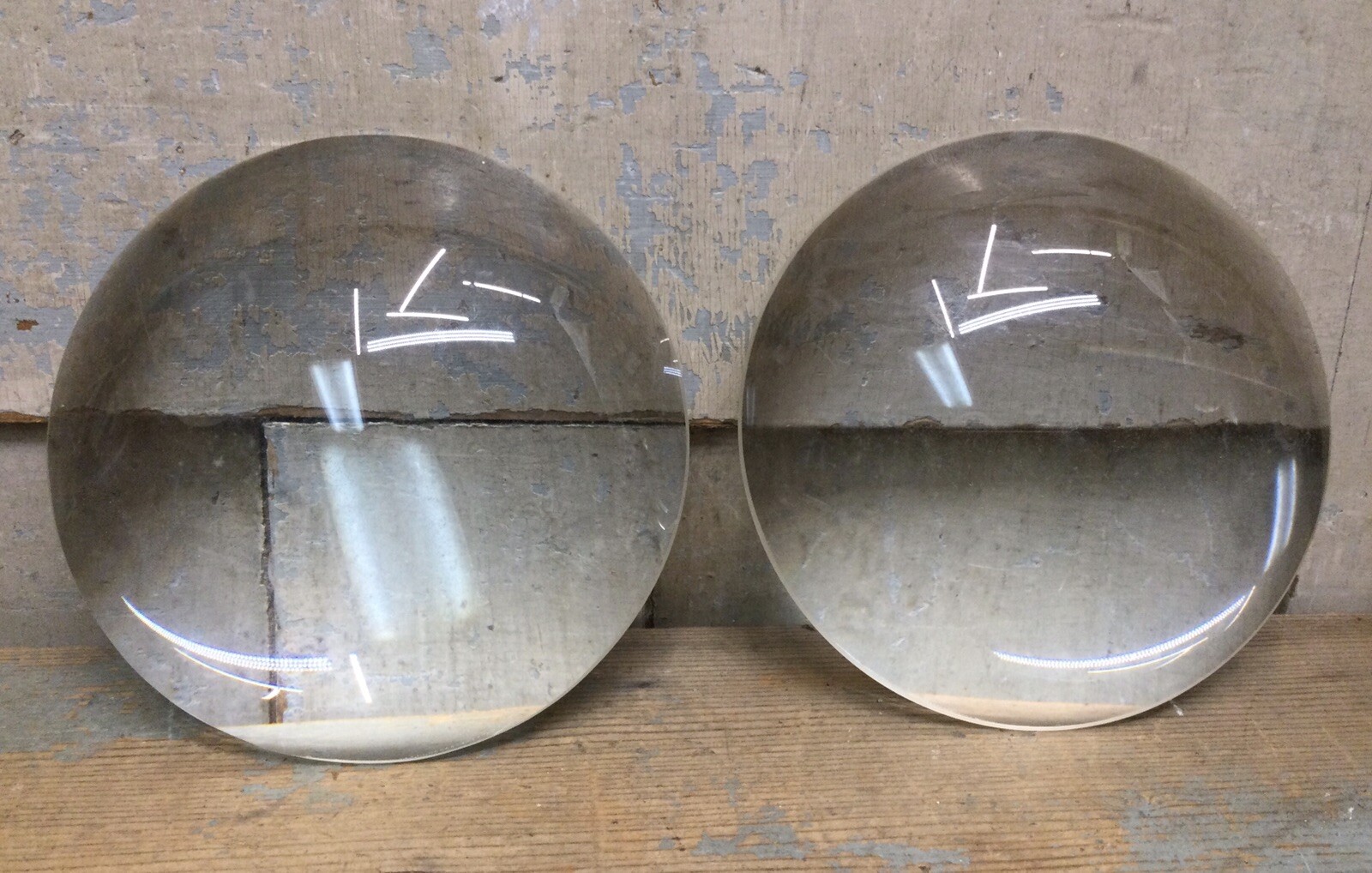 Testrite No. 100 3 1/2” Double Condenser Set, Optically Ground & Polished Lenses