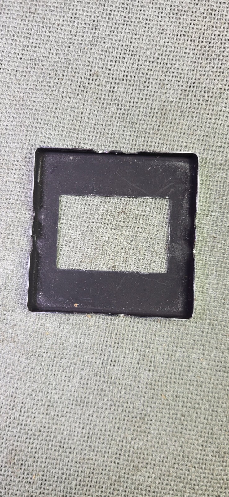 Linhof Technika Optical Viewfinder Mask Insert – 65mm Type B – Vintage Germany