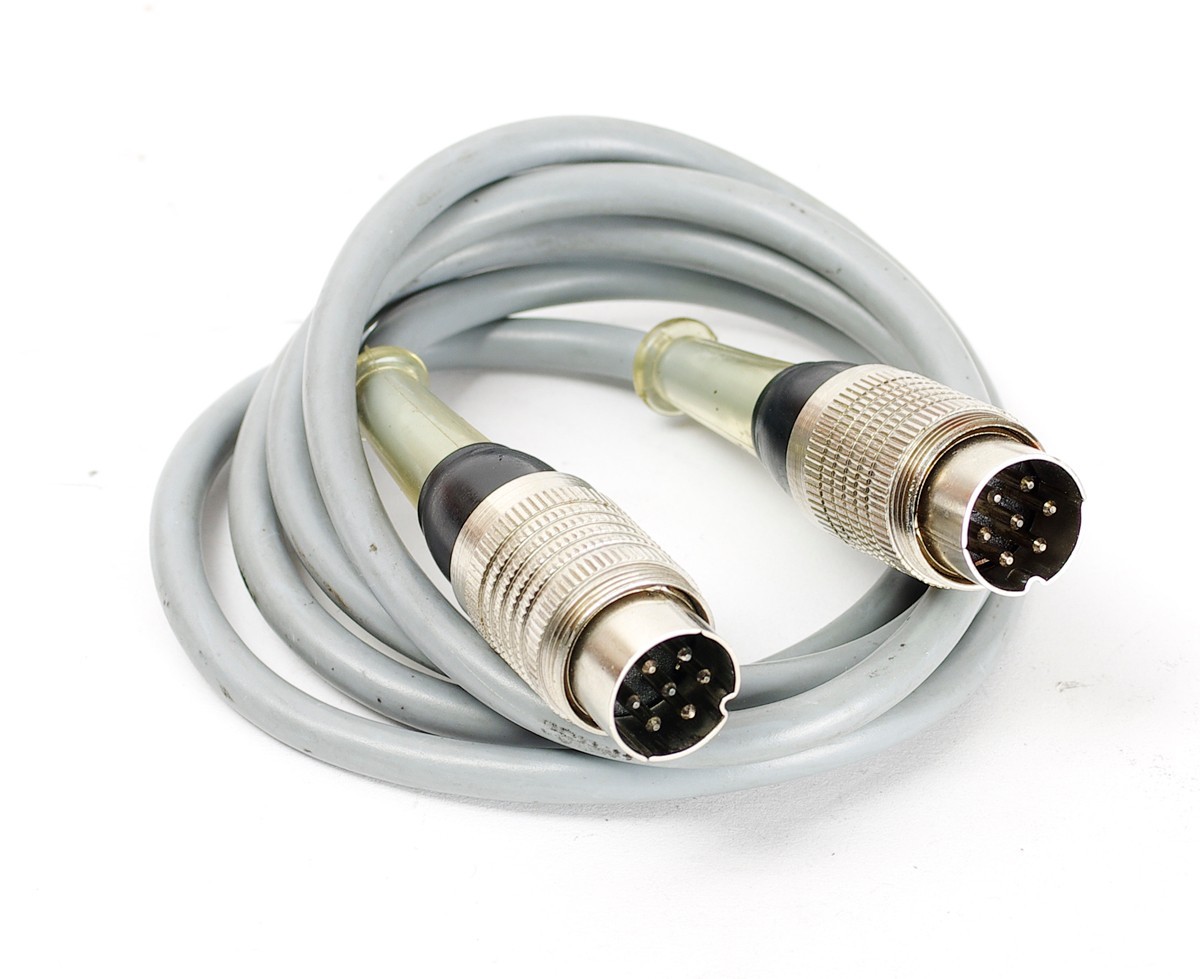 Set 3x Bolex Paillard Connector Cable Different Tyoes 3PIN 7PIN