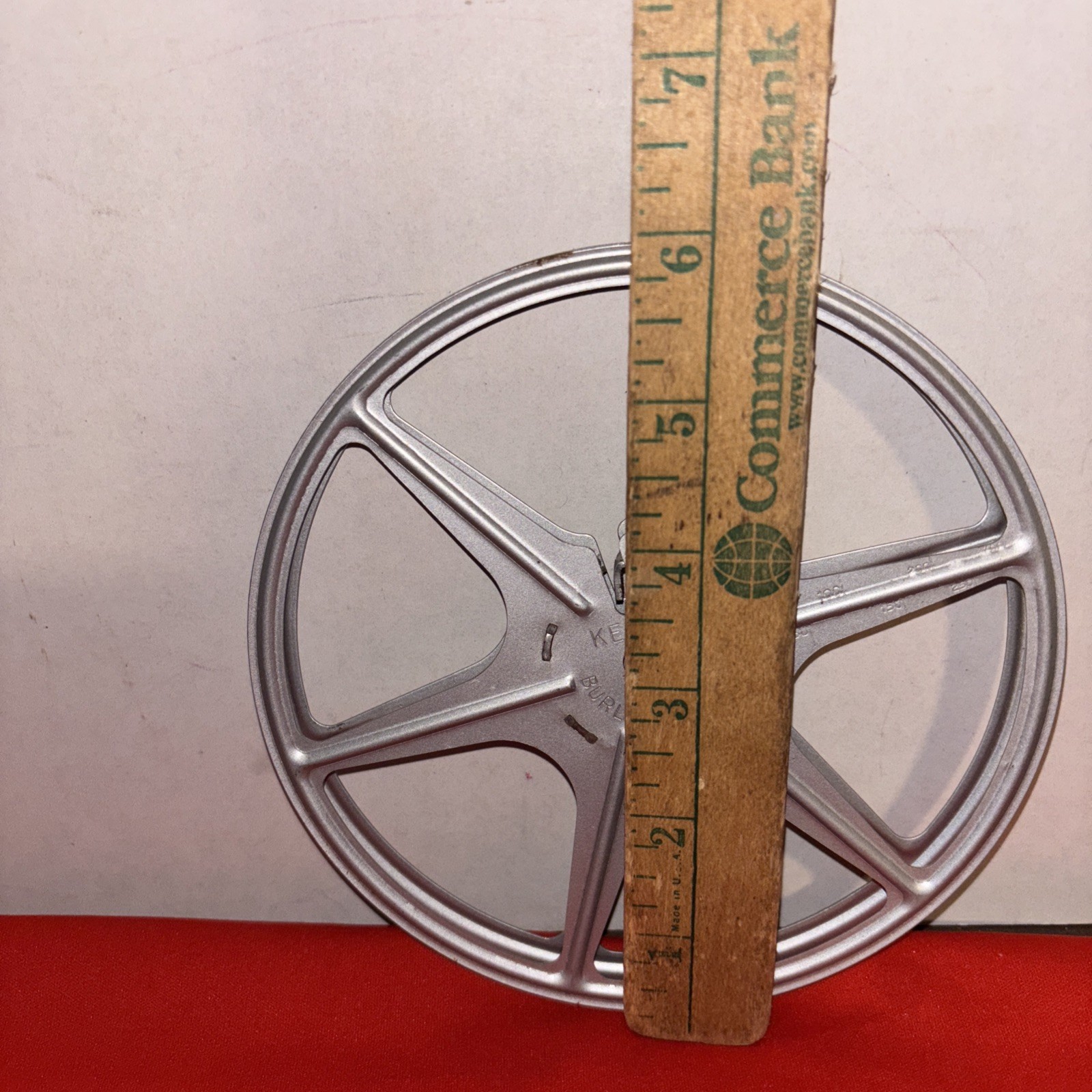Vintage Kenco Burlington WI 8mm Tin Film Spool – Estate Find