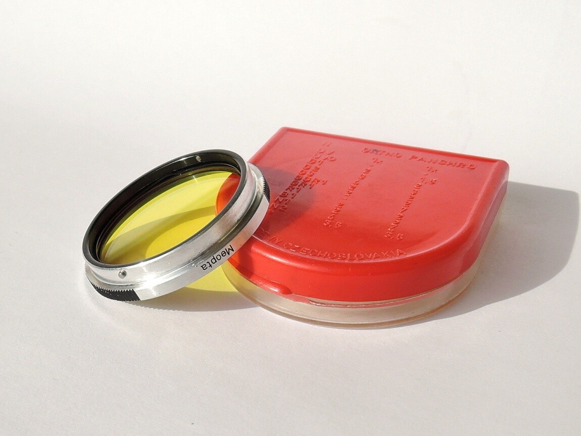 Flexaret G2 B36 Color Filter MEOPTA Accessories Bayonet + RARE oldest version