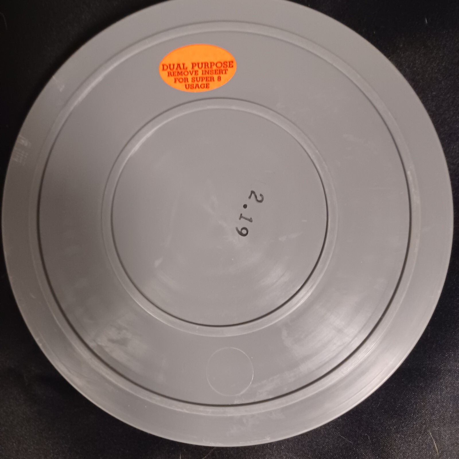 8mm Home Movie Reels (10) 400ft Dual Purpose S8/R8 Cans & Carry Case NOS