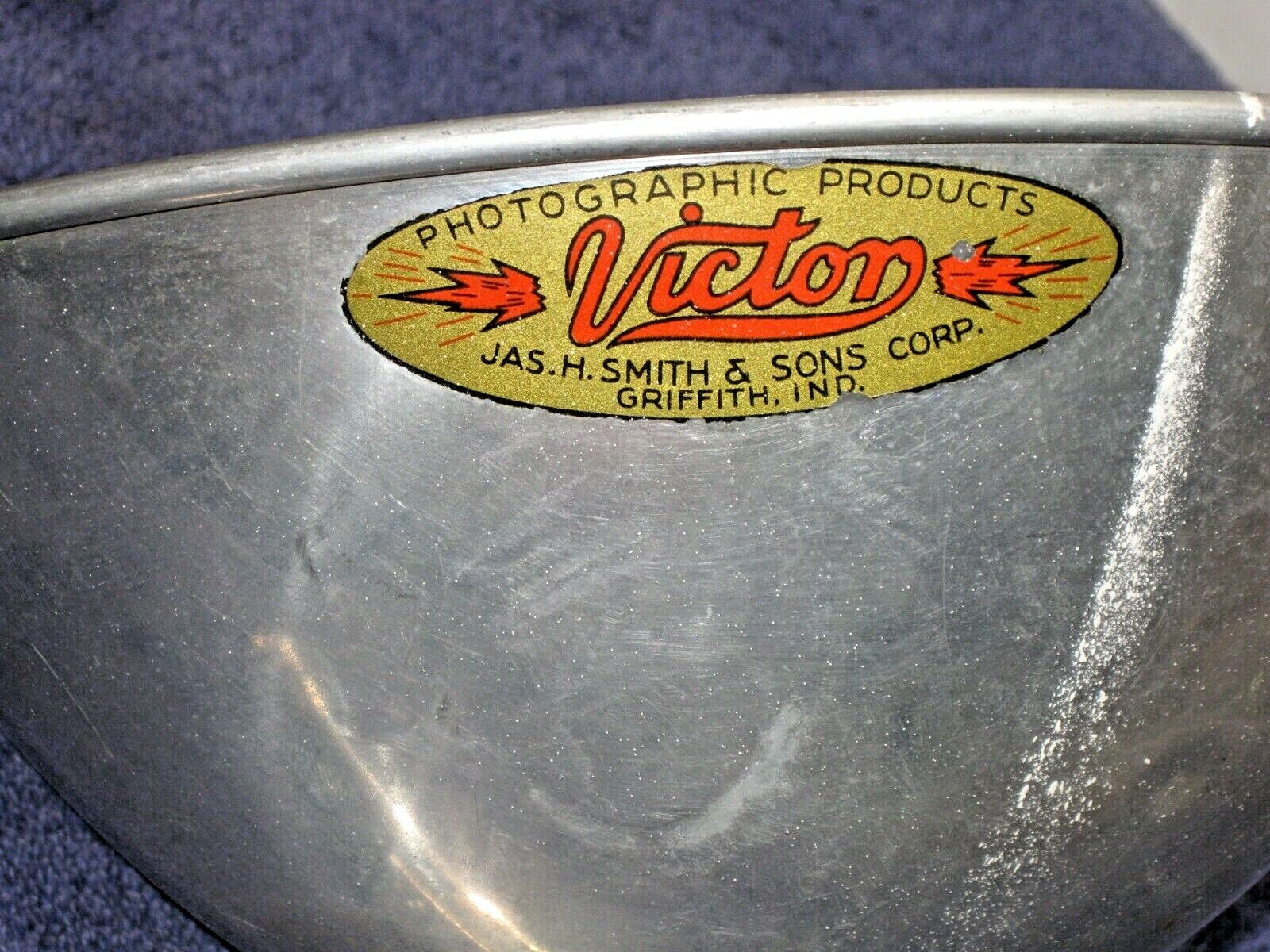 Vintage Victor Jas H Smith & Sons Photographic Products Lamp Shade