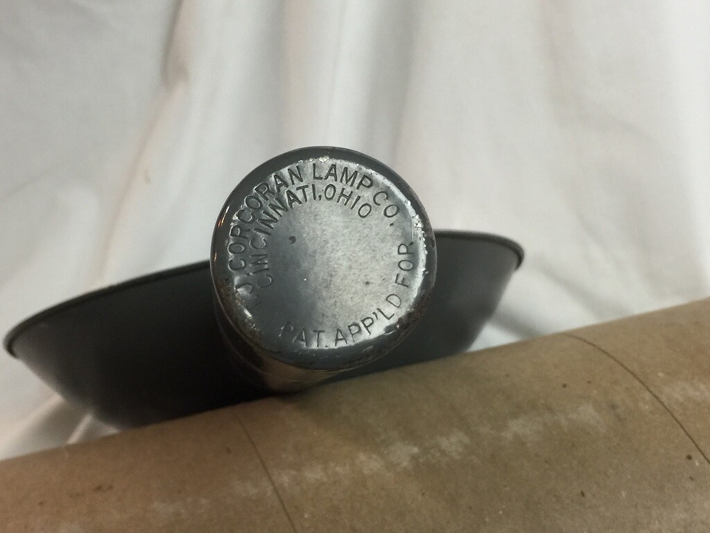 Vintage Photography Lights (2) – Corcoran Lamp Co. – Handheld, Battery Powered