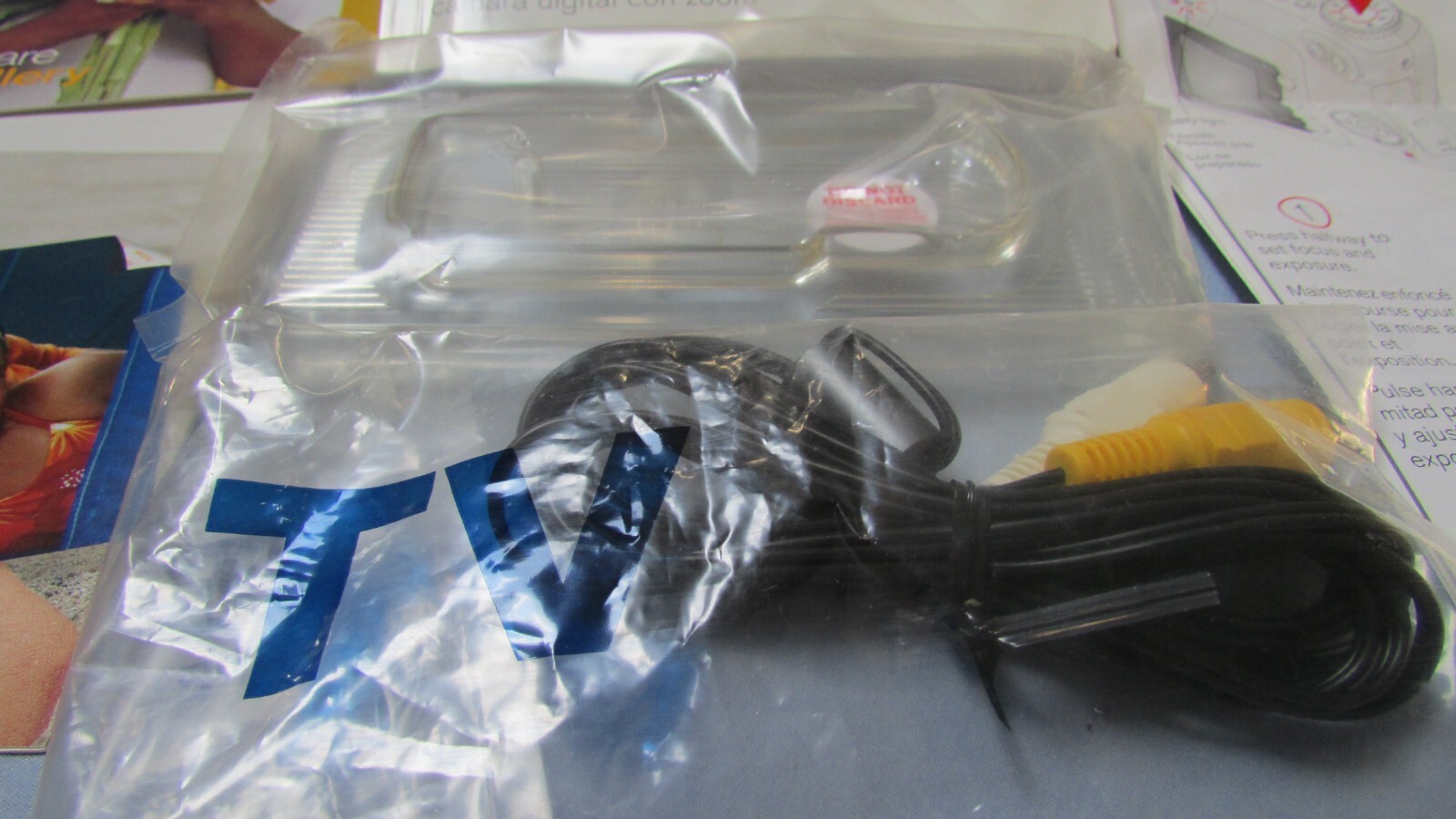 Camera Box, Book, Insert, Transfer Cables for Kodak Easy ShareC340
