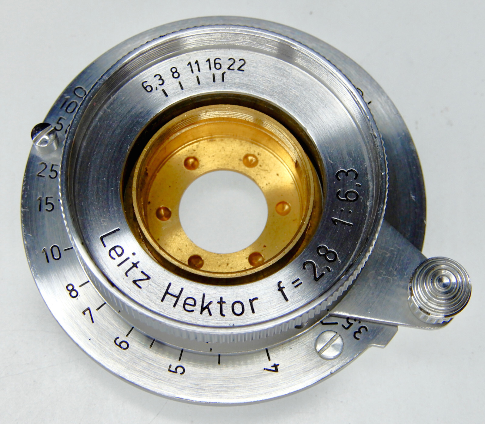 Leica Housing for SM Post-War 2.8 f6.3 Hektor ……… Minty ……. V.Rare !!