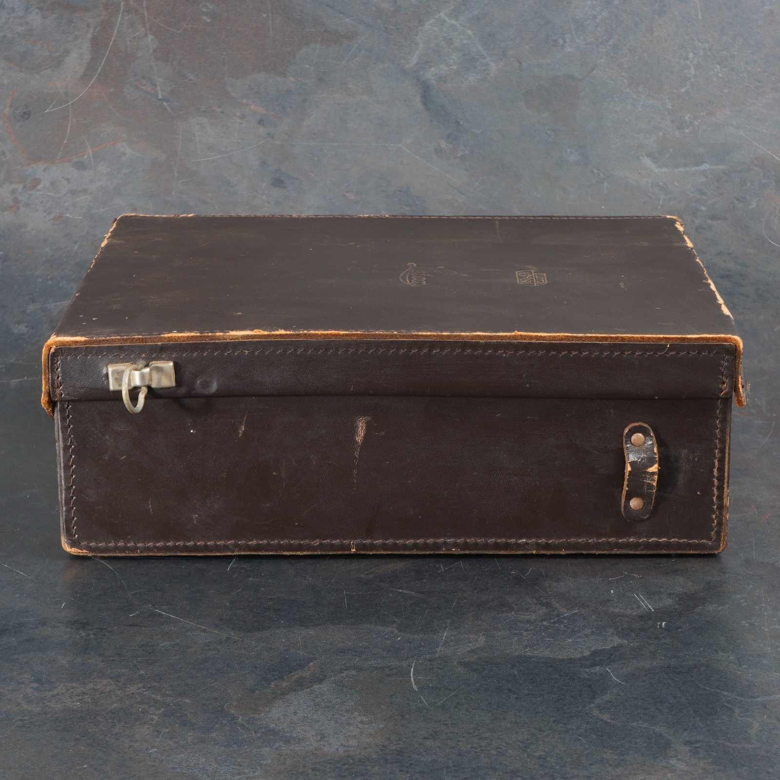 :Leica E. Leitz NY Original Brown Leather System/Outfit Case for L39 Screw Mount