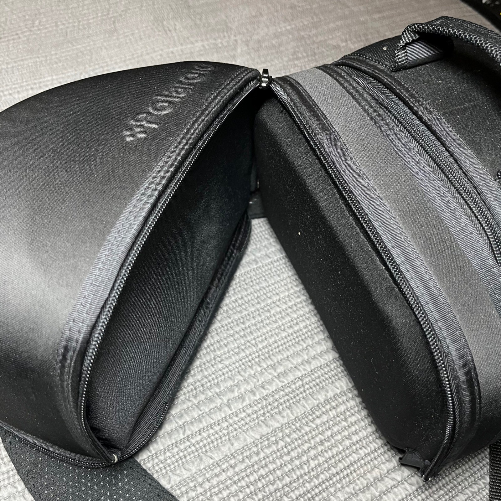 Vintage Polaroid Video Bag Camera Case Hardshell Padded Black NWT Retro Gear