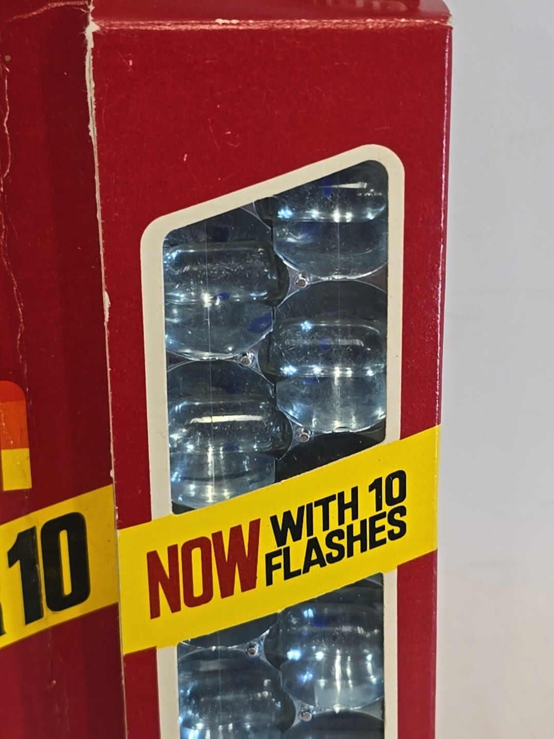 Sylvania Blue Dot Flip Flash Super 10 Flashes Sealed Collectible Package