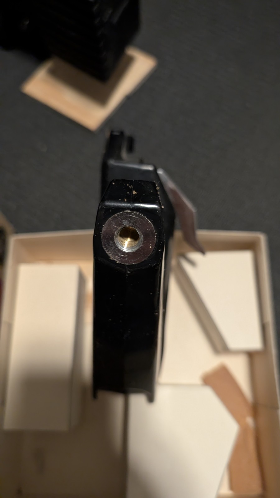 Vintage Bolex reporter hand grip for H16 And H8 Cameras, made in Switzerland