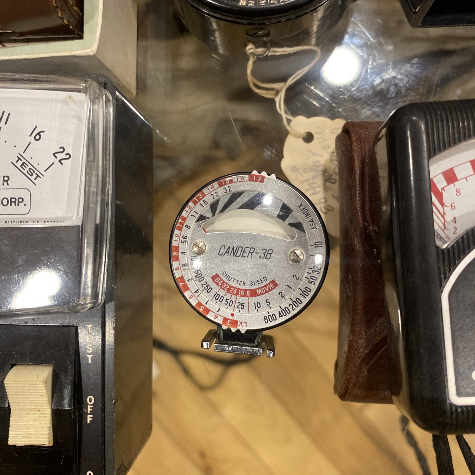 Large Lot Of Light Meters – Extra Case – Paperwork And More –
