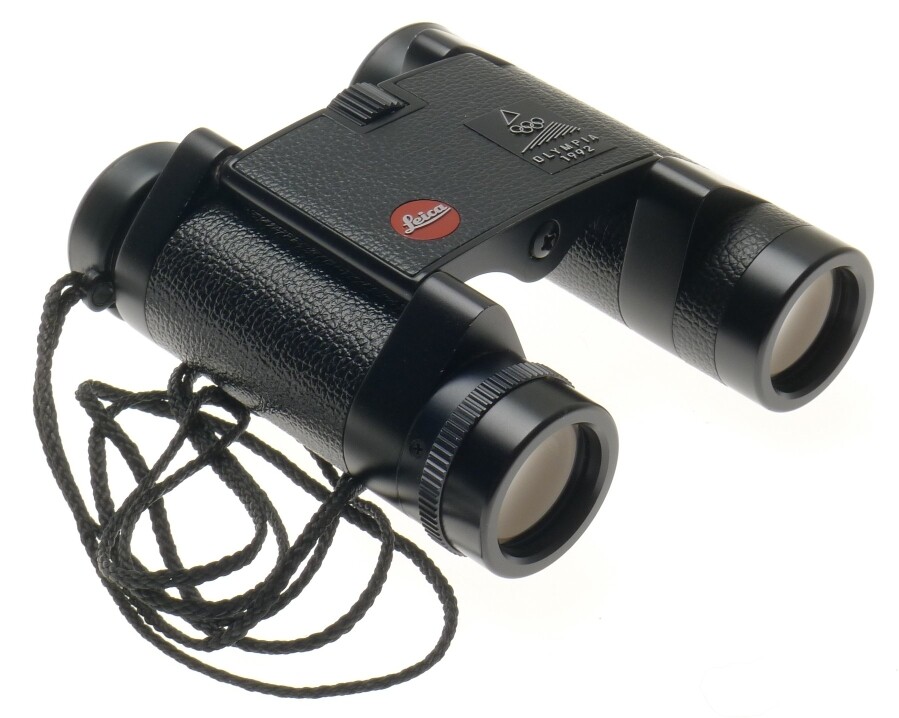 LEICA TRINOVID 8×20 BC OLYMPIA 1992 LIMITED EDITION BINOCULARS 40315 BLACK RARE