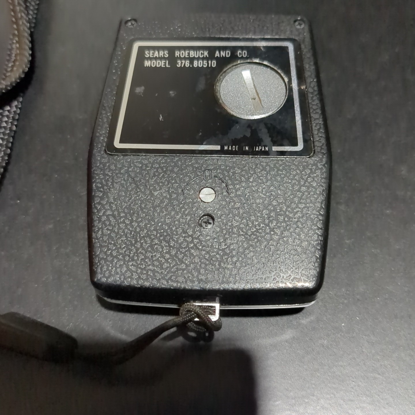 Sears CdS Dual Meter Model 376 Lightmeter Incident/Reflected. Tested Working
