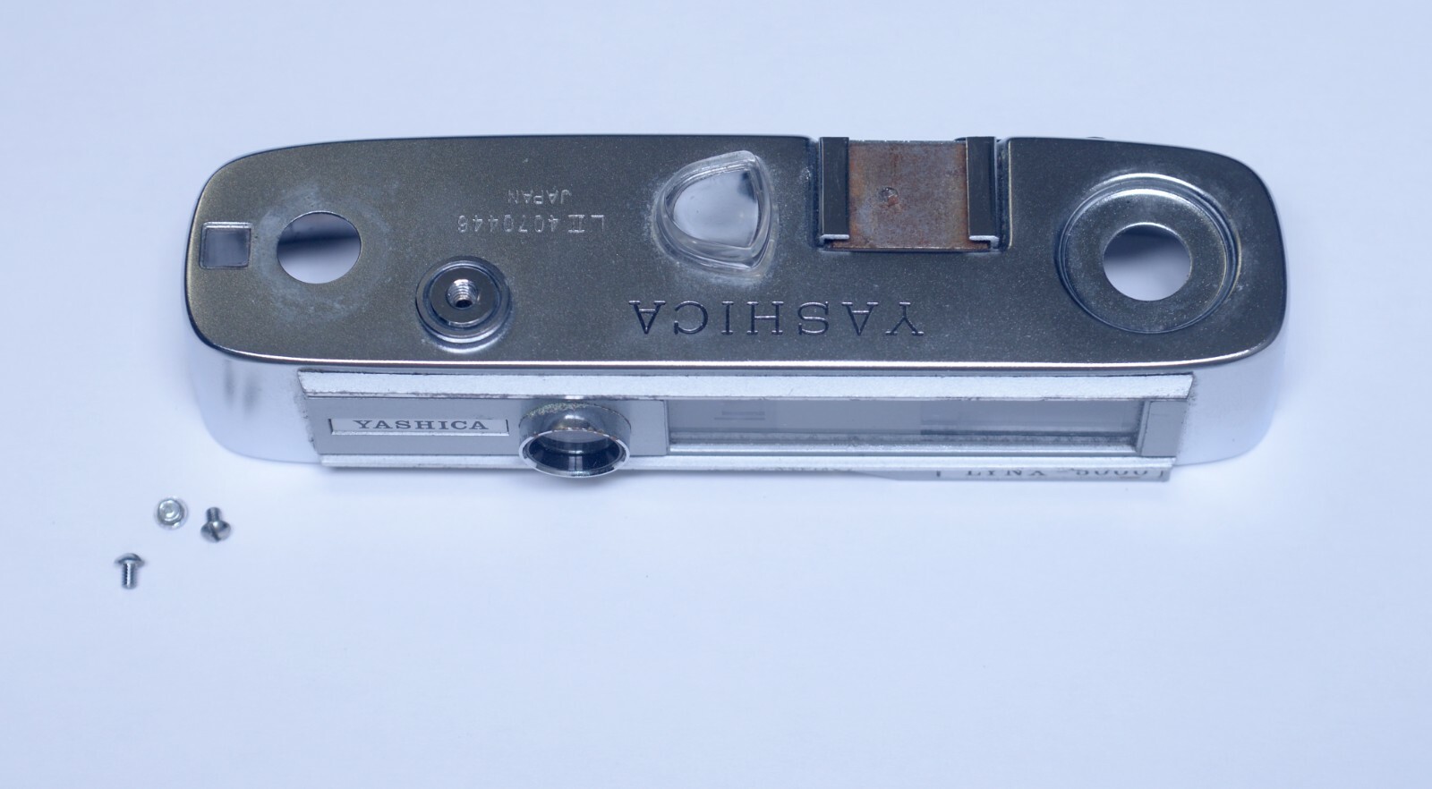 YASHICA LYNX-5000 Top Cover Bezel Shutter Release Vintage Film Camera Parts