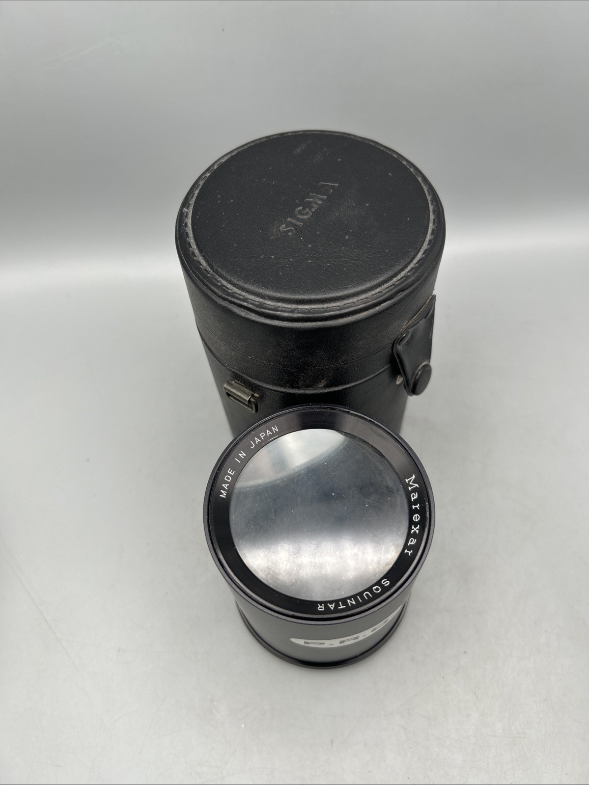 Vintage Marexar 800mm Mirror Lense Collectible Photograph Accessory Japan w/case
