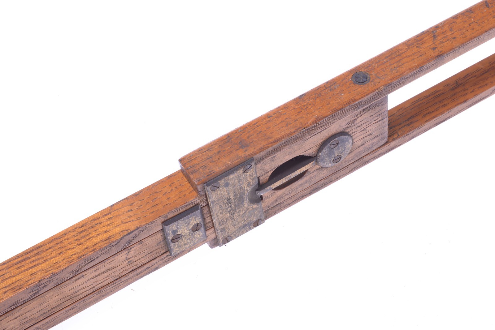 ✅ ANTIQUE WOOD TRIPOD 147CM, 57.87″ THORNTON? ROSS? LANCASTER? FIELD CAMERAS