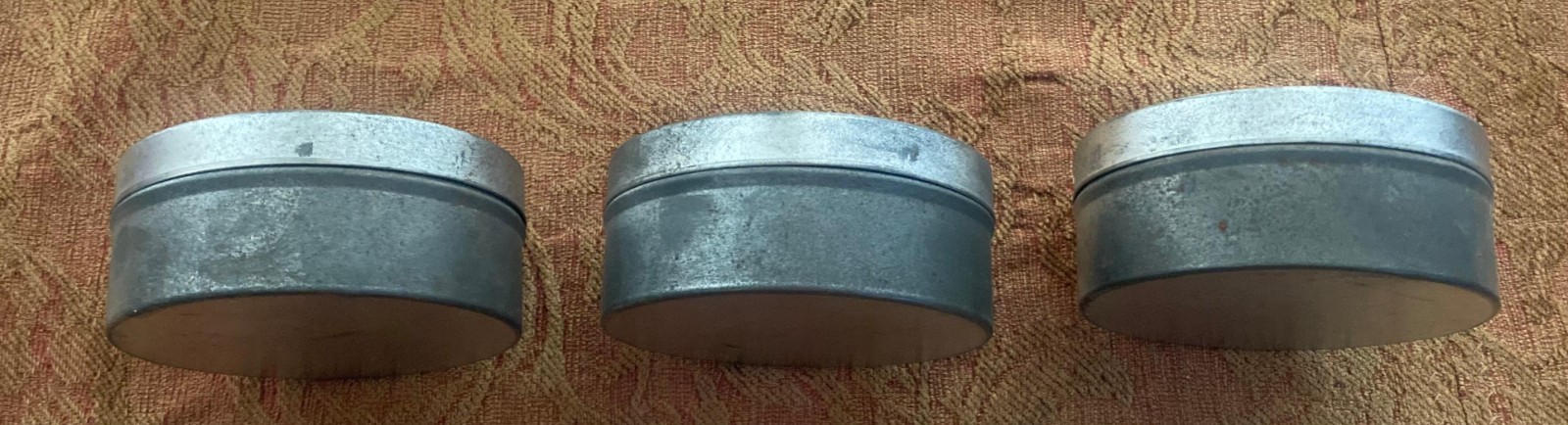 Vintage Eastman Kodak bulk film canisters, 3 3/4″ x 1 5/8″ lot of 3