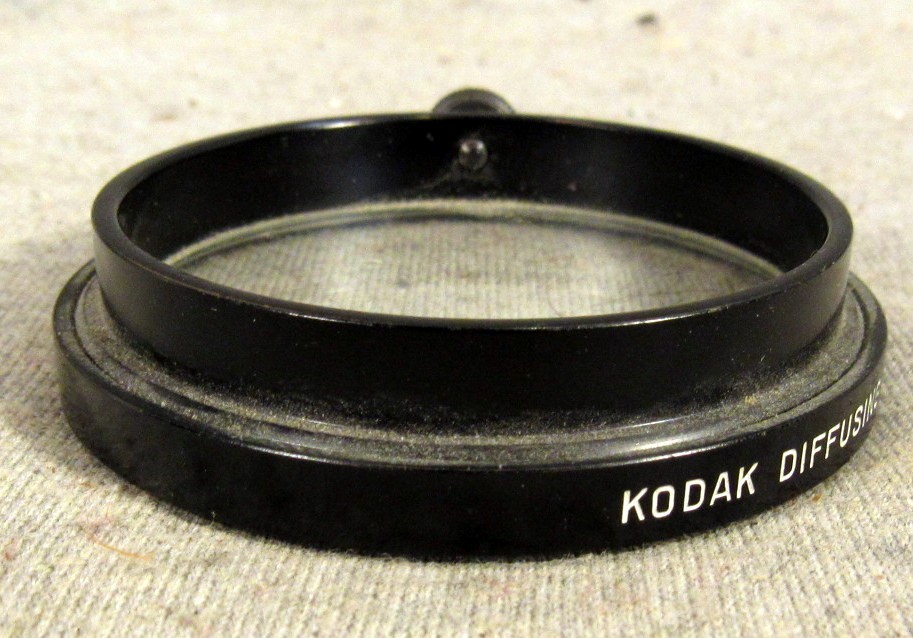 LOT OF TWO VINTAGE KODAK EASTMAN DIFFUSING DISKS – NUMBERED TWO AND (EZS002223)