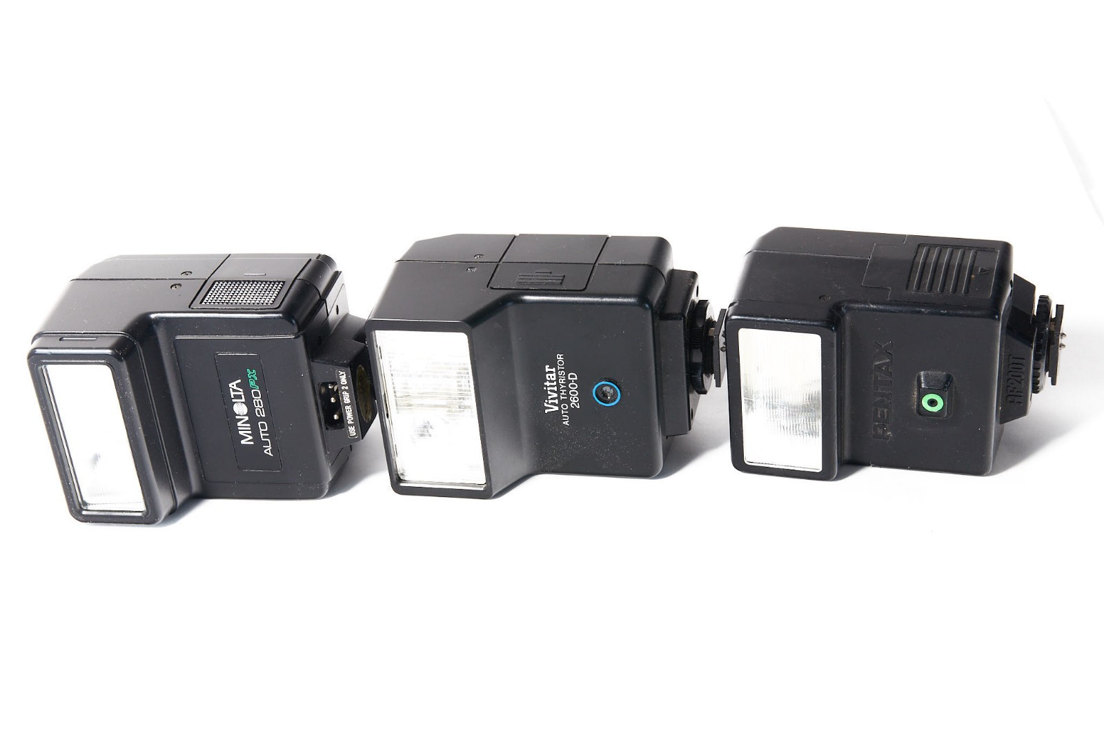 Batch of Miscellaneous Camera Flashes Untested As Is