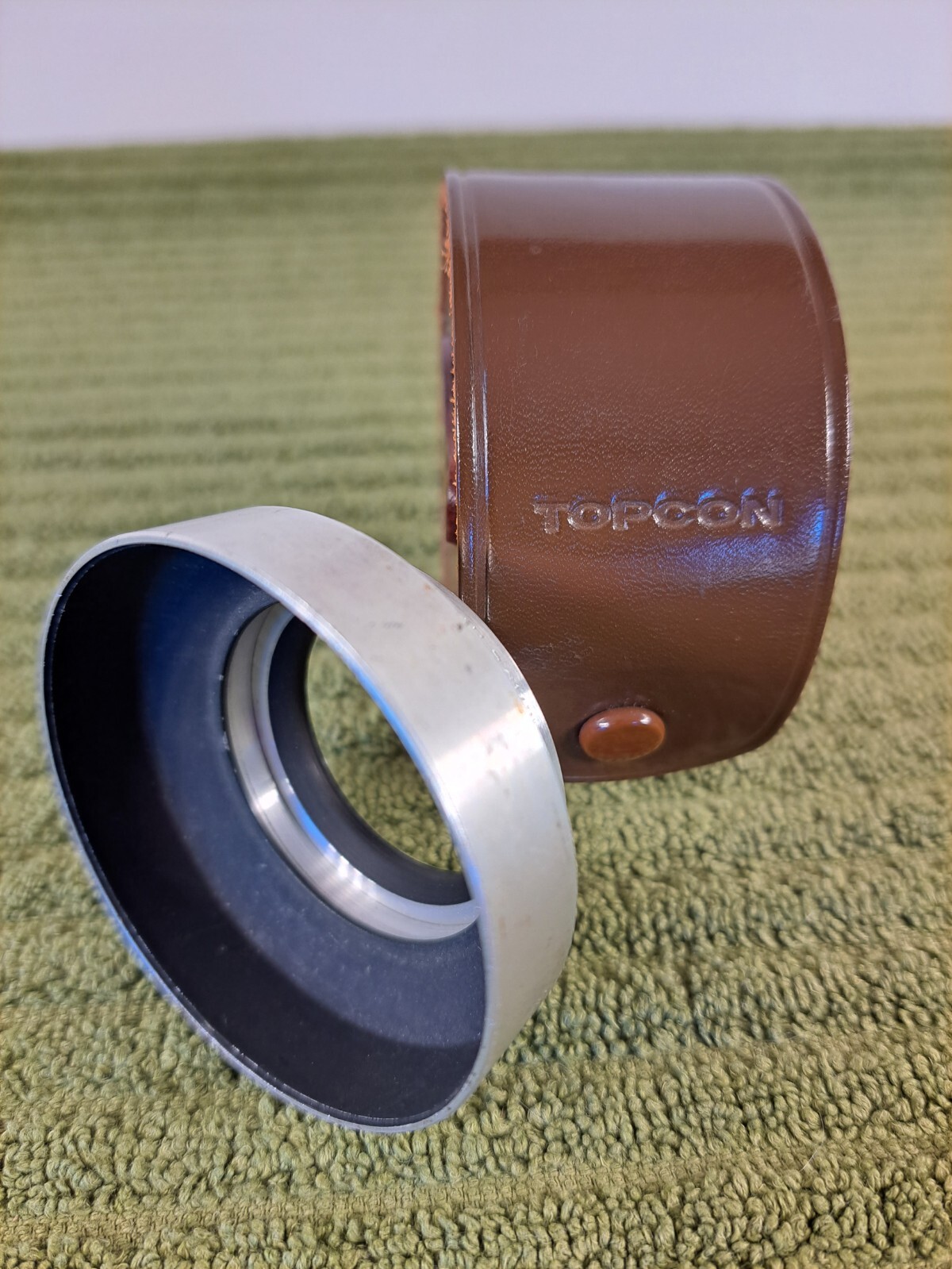 Vintage Tiffen Series 6 for Culminar F2.8 4.5 Lens Hood w Topcon Leather Case