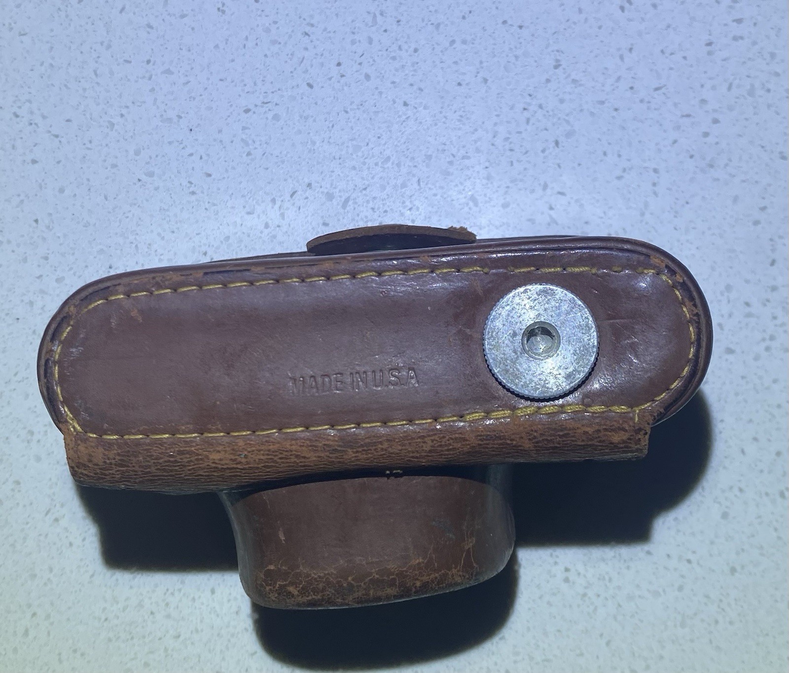Ciro 35, 50mm Film Camera and Original Leather Case, Made In USA