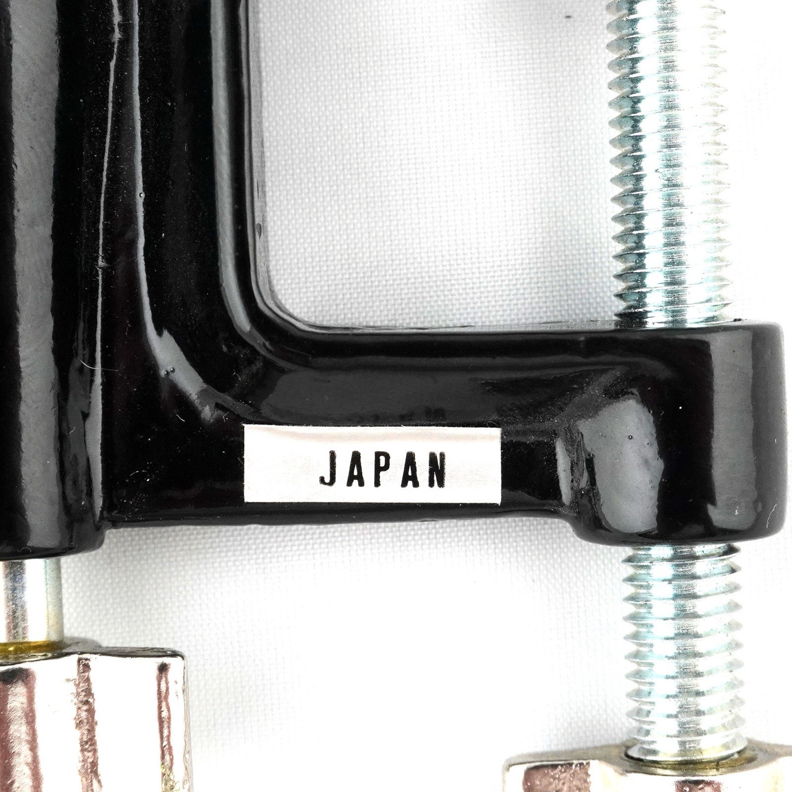 Vintage Japan Camera Table Clamp Mount Adjustable C-Clamp Bracket w/ 1/4” Screw