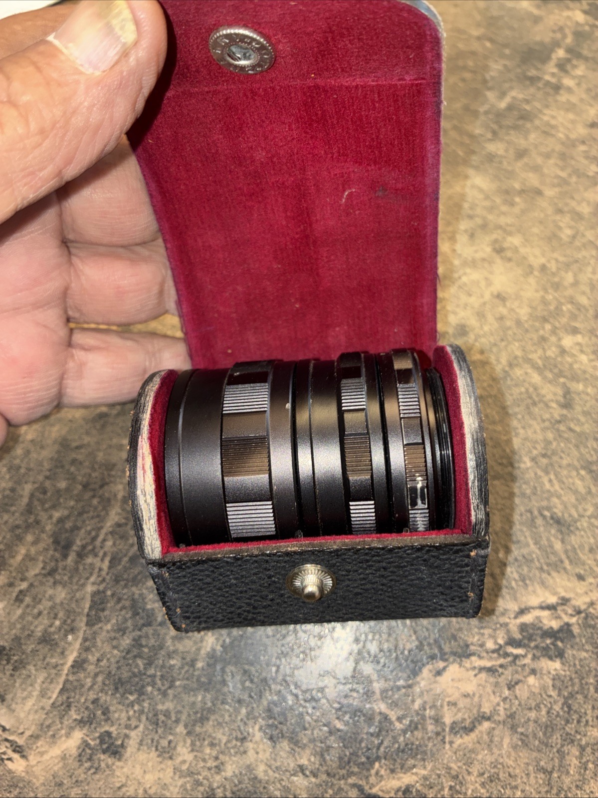 PENTAX ASAHI S3 EXTENSION TUBE RING SET No.I II III