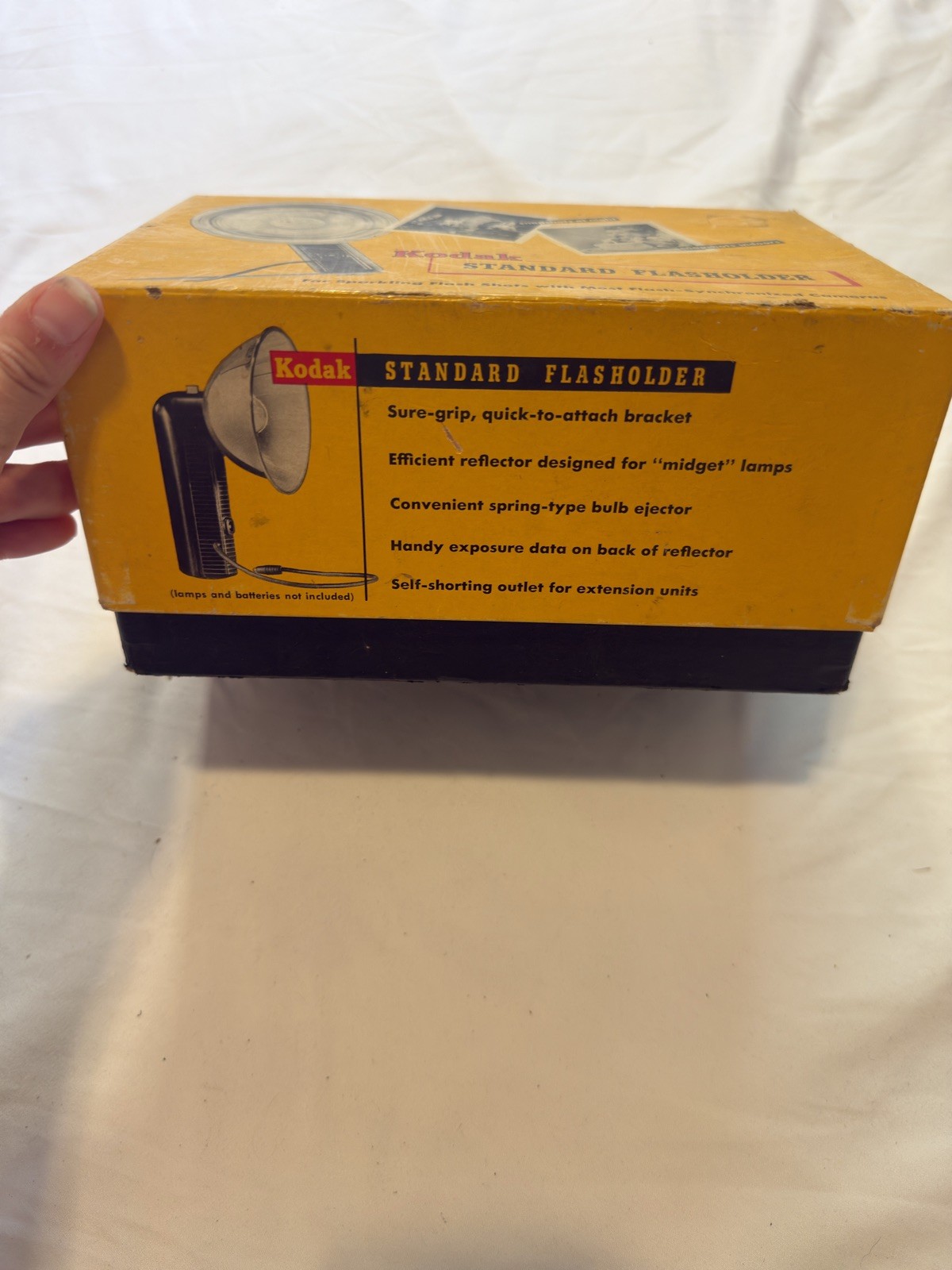 1950s Kodak Flash Holder Standard Bracket Original Box