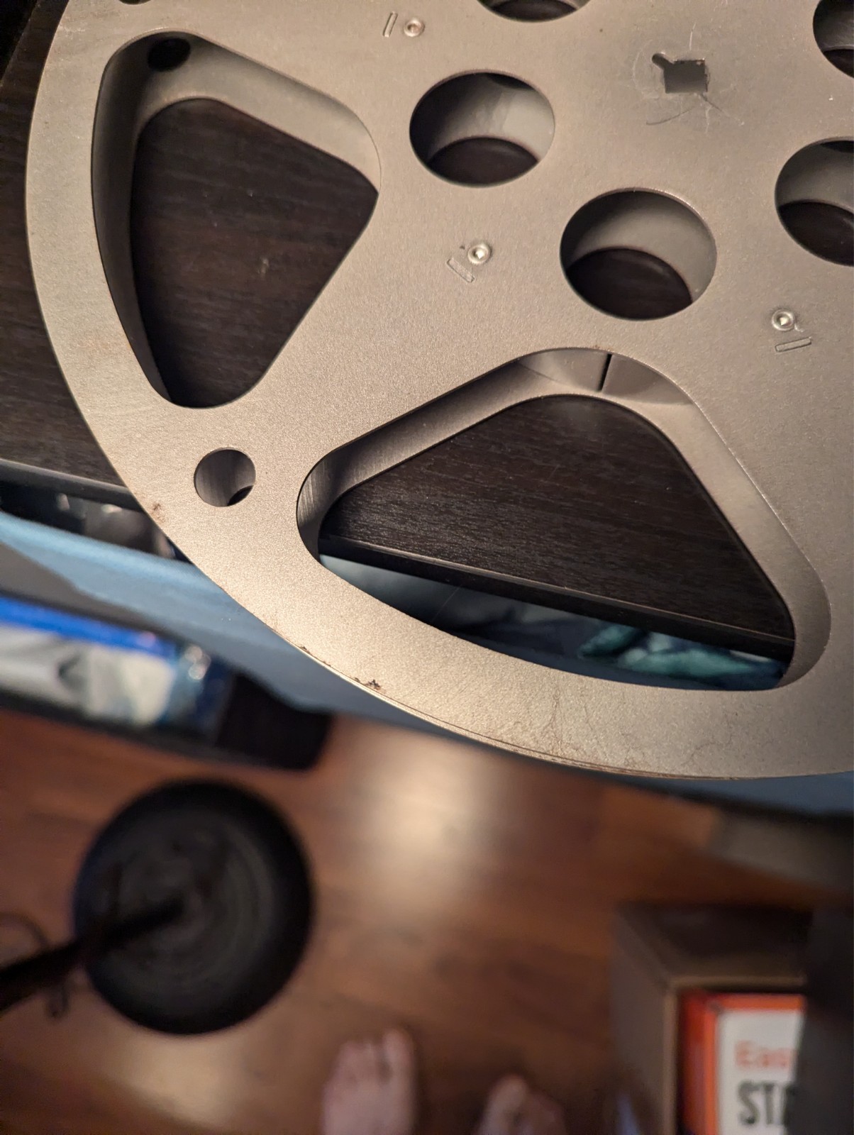 SCHERER 800′ 16MM FILM REEL 800ft cap – Made In USA – See Video
