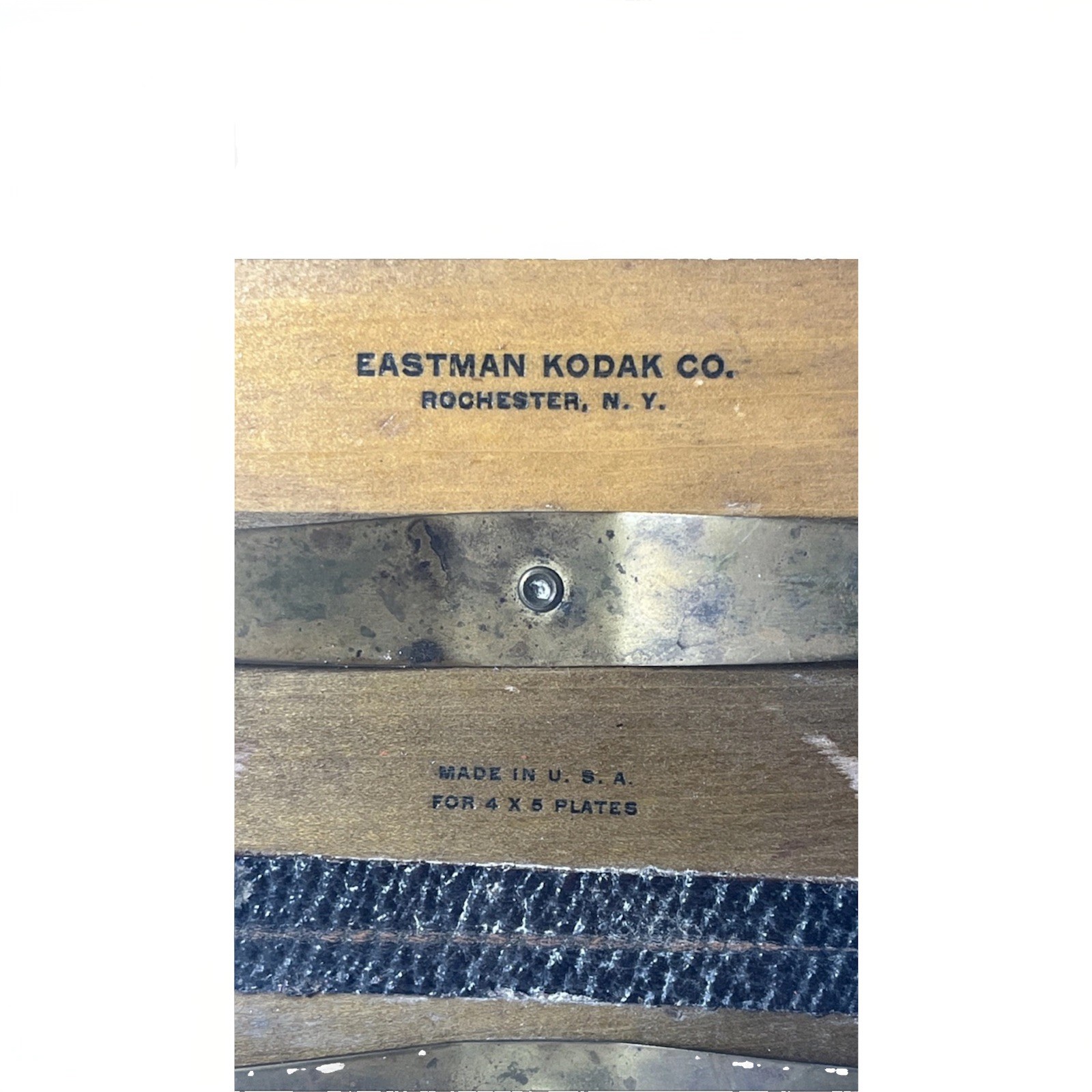 Antique Eastman Kodak 4×5 Wooden Contact Printing Frame