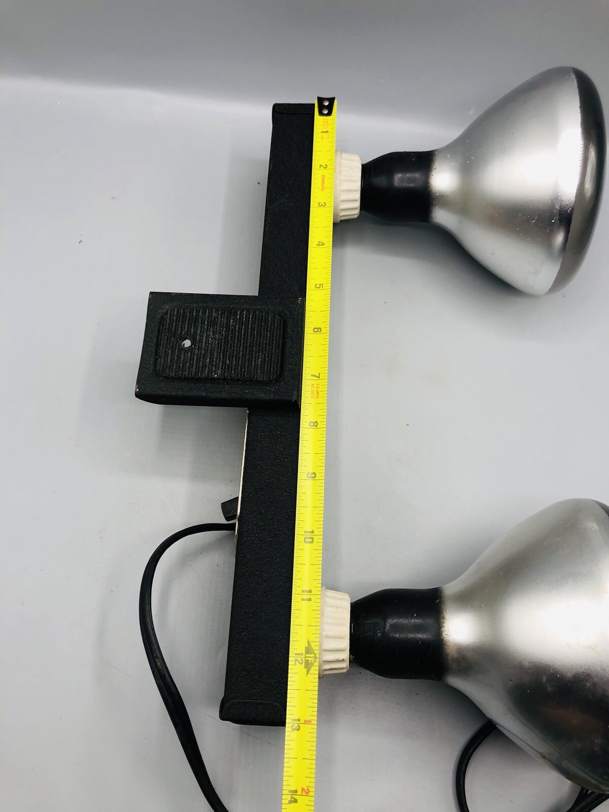 Vtg ACME LITE MOV-E-LITE in Case w/ Tripod Movie Film Stage Lighting 2 Bulbs