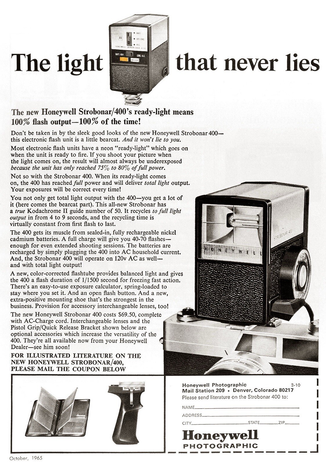 Honeywell Strobonar 400