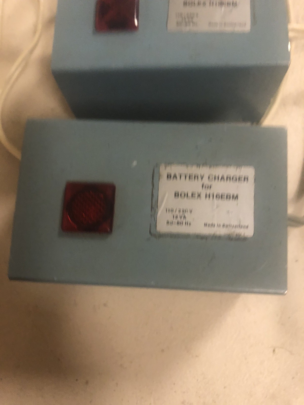 Bolex Charger Lot For Bolex H16 Reflex camera EBM camera As Is