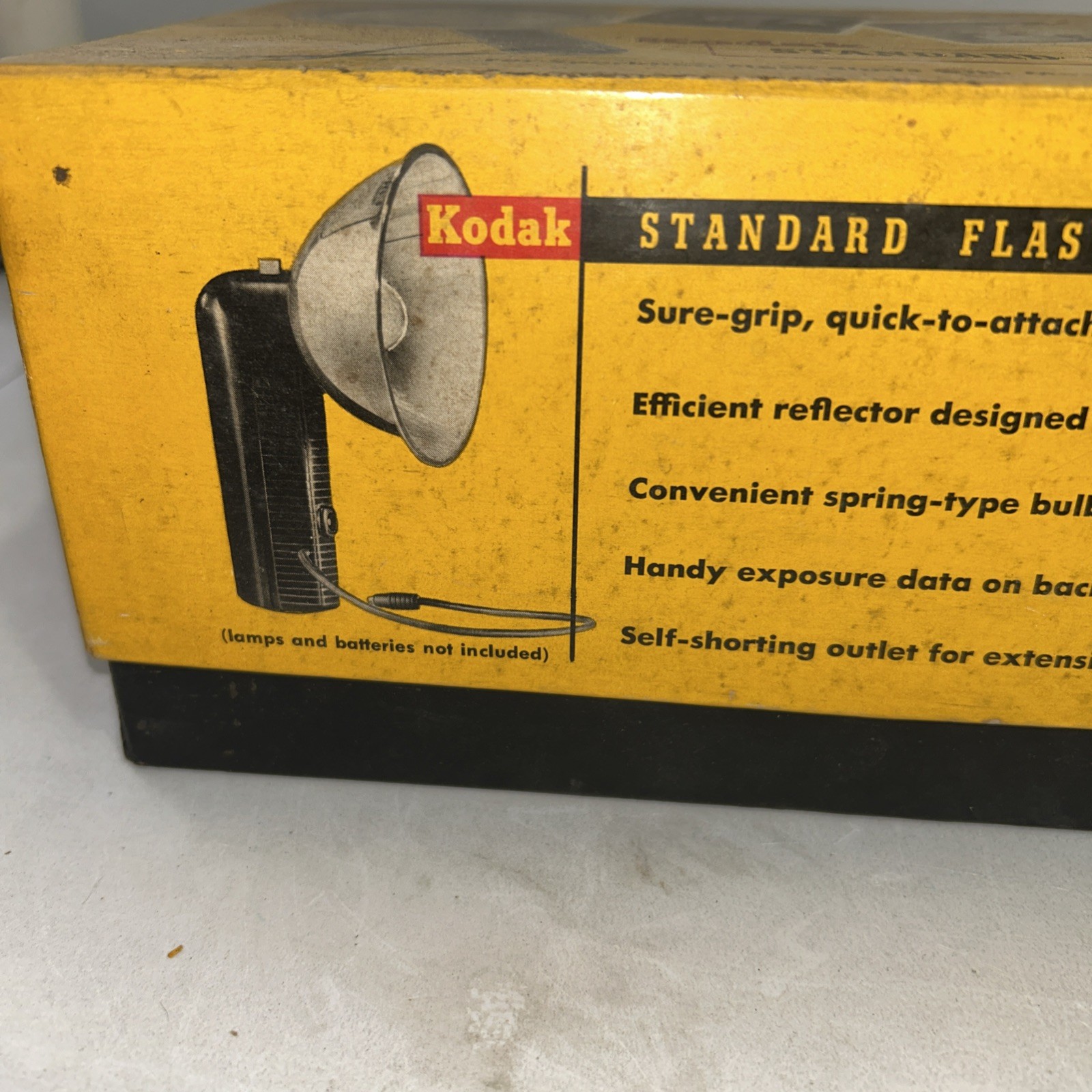 KODAK STANDARD FLASHOLDER, BOXED, UNTESTED, FOR DISPLAY ONLY no. 92