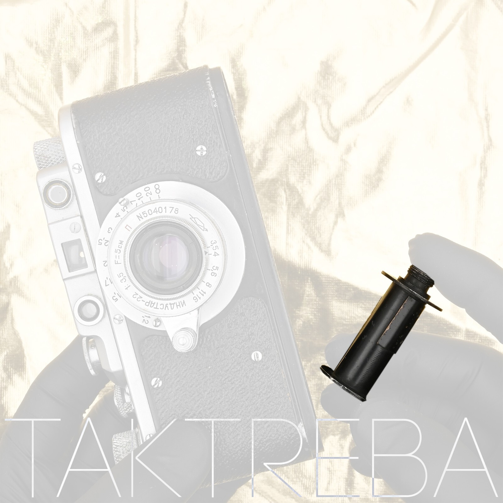 Original Metal Take-Up Spool for 35mm Film Cameras Zorki 1, 2, 3m-3c, 4, 5, C 2C