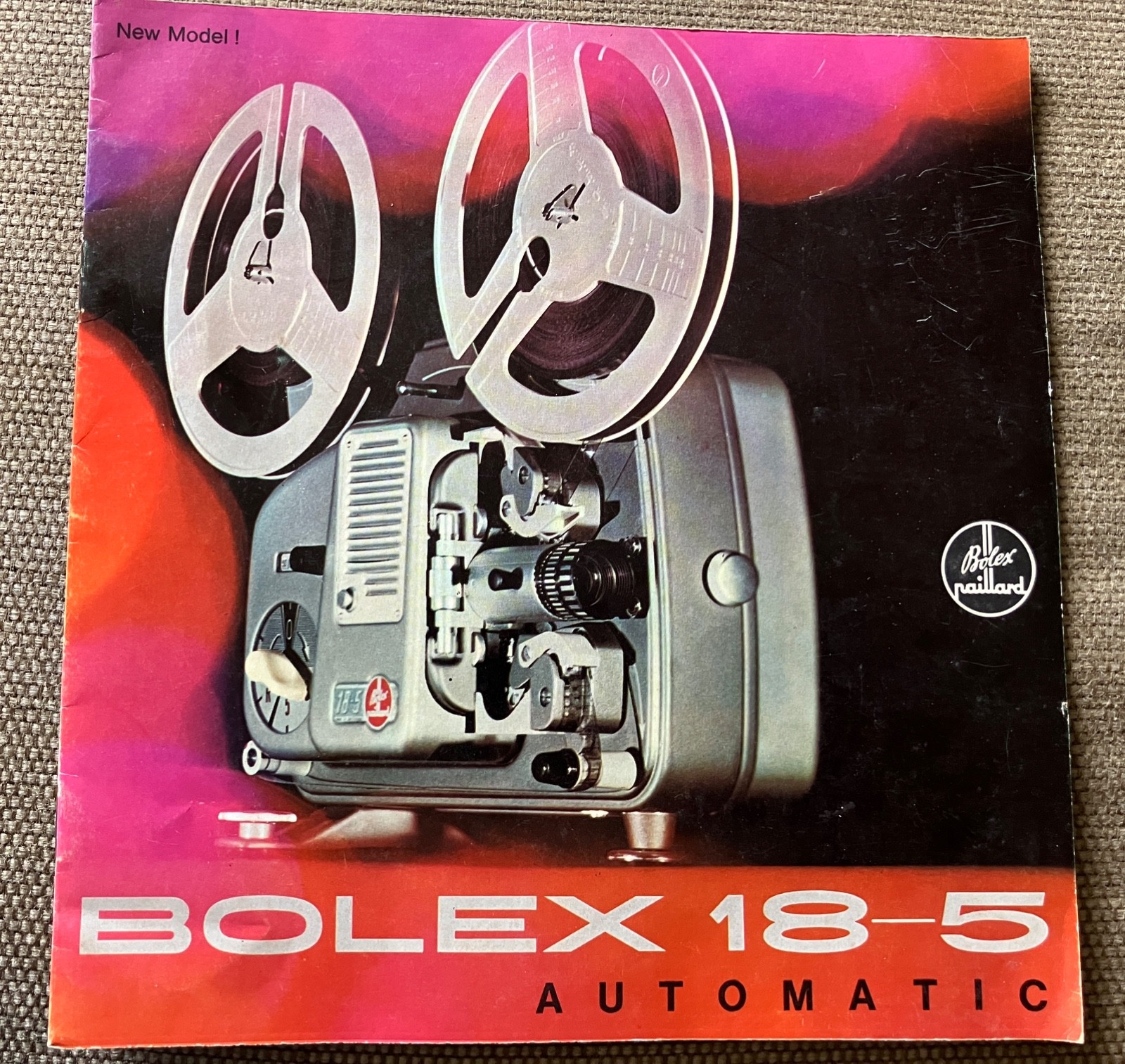 Bolex 18-5 Automatic Projector Brochure – Vintage Original