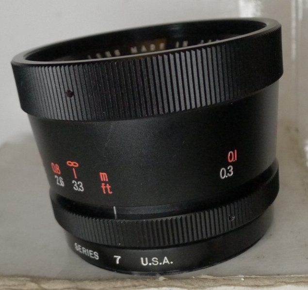 Colt 55mm Variable Close-Up Lens with Case Threaded Mount – Made in Japan