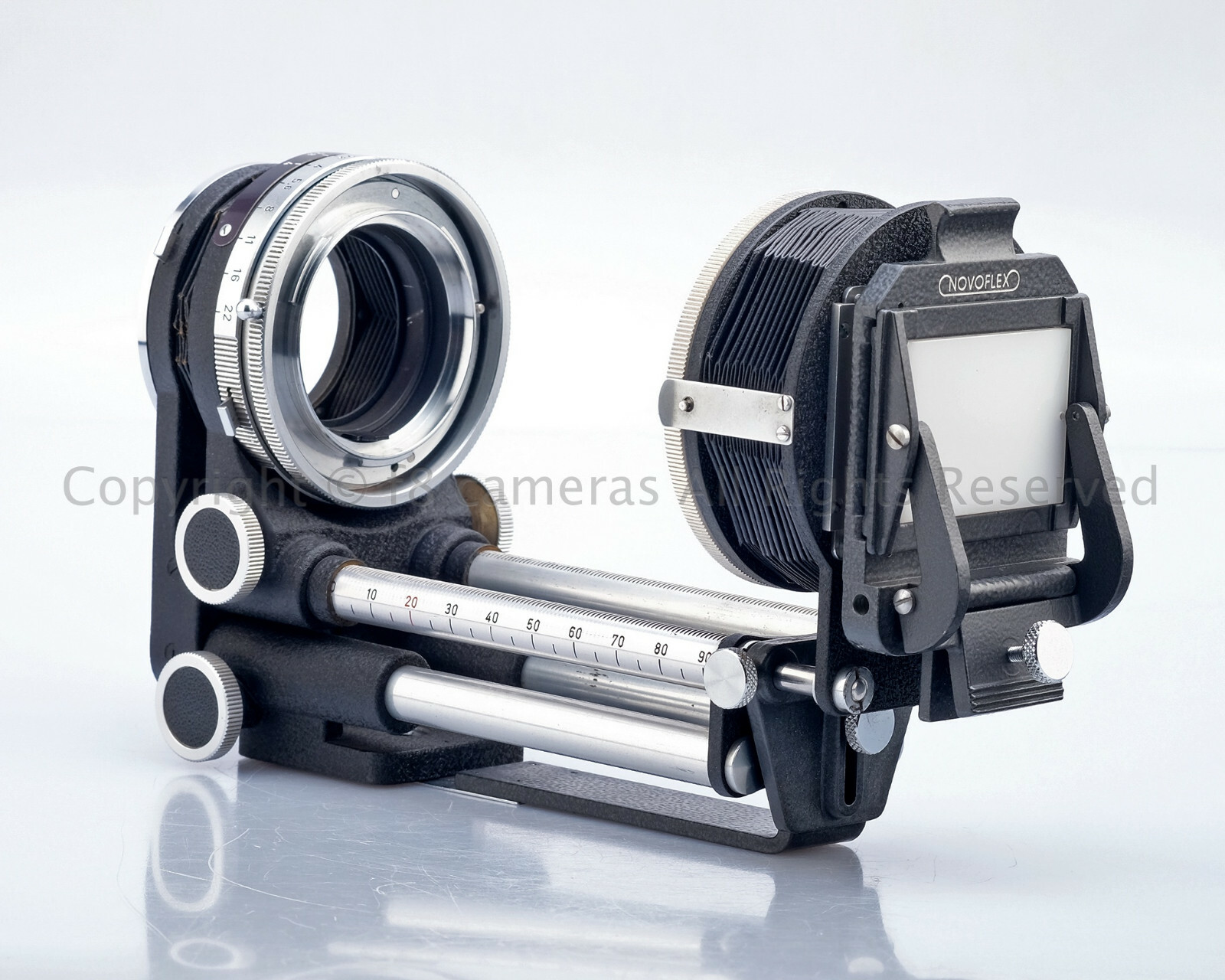 Zeiss Ikon Contarex Macro Bellows + Silde Duplicator + Novoflex Copy Device