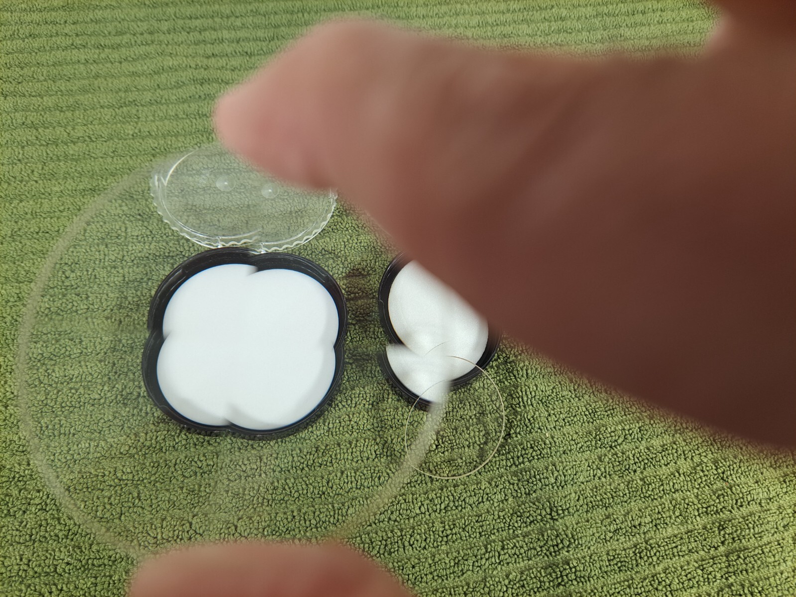 2 Vintage Special Effect Lens Filters Split & Quad Series 7 VII – Glass Only