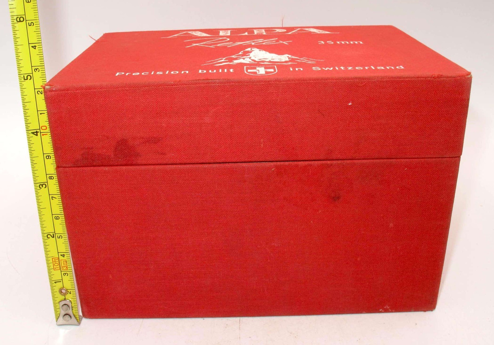 *CLASSIC* ALPA REFLEX 35MM EMPTY CAMERA BOX-BEAUTIFUL GRAPHICS