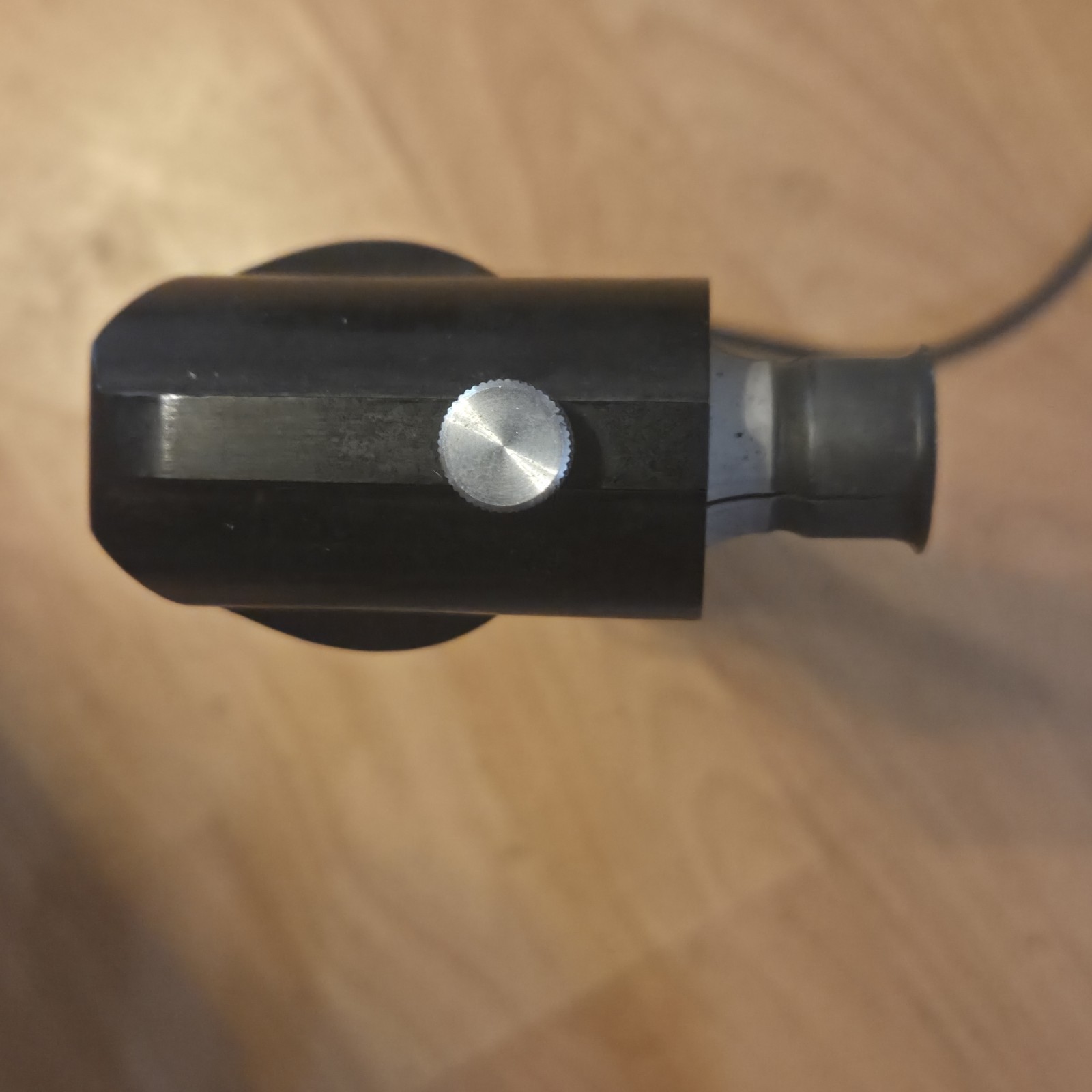 Vintage Graflex Flash Holder – Aluminum and Gray – Untested